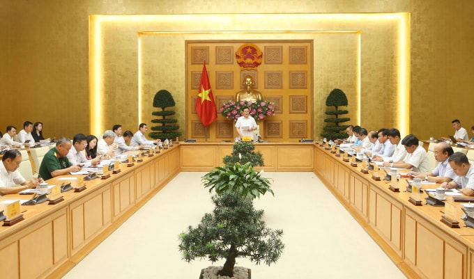 Quang cảnh phiên họp. Ảnh: VGP