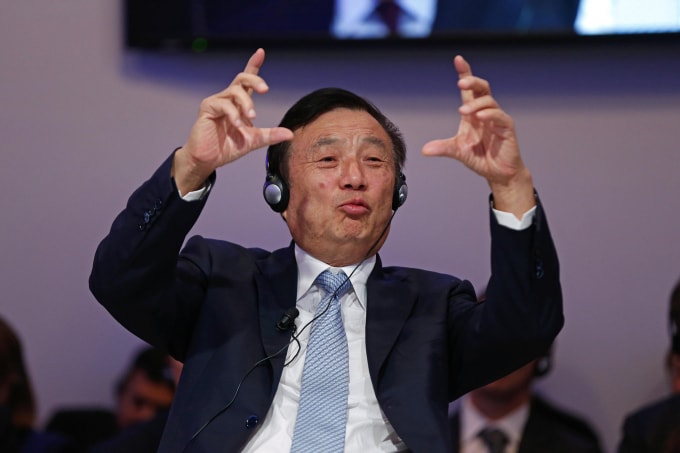 Nhậm Chính Phi – người sáng lập và là CEO của Tập đoàn Huawei.