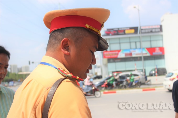 Lực lượng chức năng kiểm tra, xử lý lái xe vi phạm nồng độ cồn trong những ngày nắng nóng