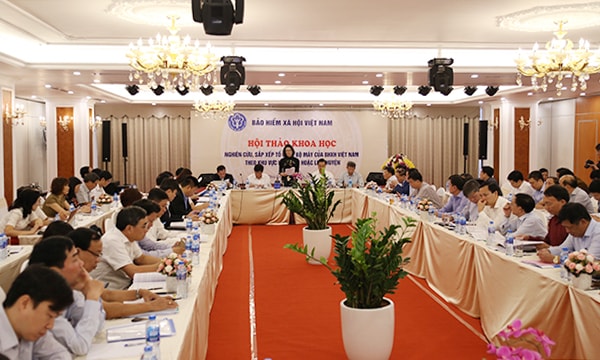 Hội thảo về sắp xếp tổ chức bộ máy BHXH Việt Nam (ảnh minh họa)