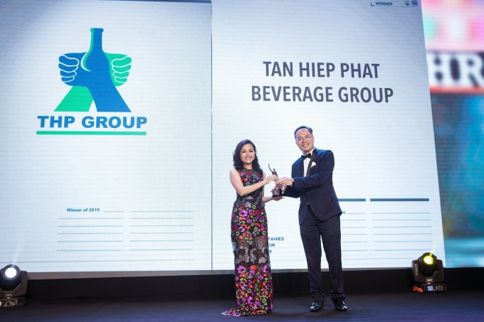 Tập đoàn Tân Hiệp Phát vinh dự nhận giải thưởng “Nơi làm việc tốt nhất châu Á 2019”.