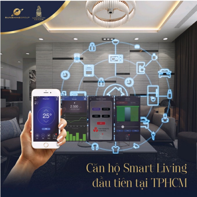 Sunshine City Sài Gòn ứng dụng mạnh mẽ công nghệ 4.0 vào quản lý, vận hành căn hộ.