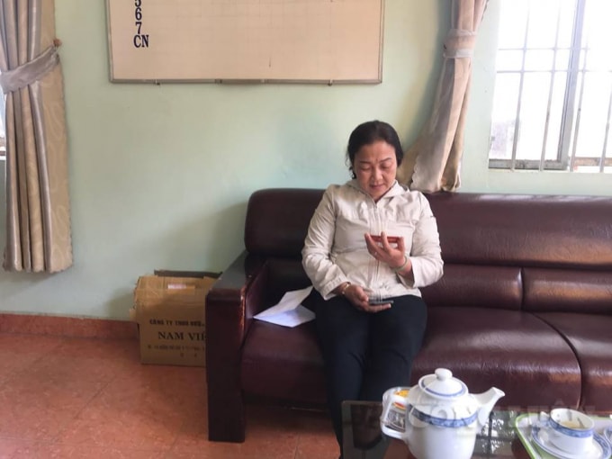 Bà Cao Thị Thơm - Bí thư xã Lộc Châu, TP. Bảo Lộc, tỉnh Lâm Đồng bị tố 