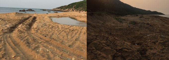 Mỏ cát Bãi pheo được UBND xã Kỳ phú vượt thẩm quyền cho khai thác khiến người dân phải “ngậm quả đắng” vì dự án “vịt giời”.