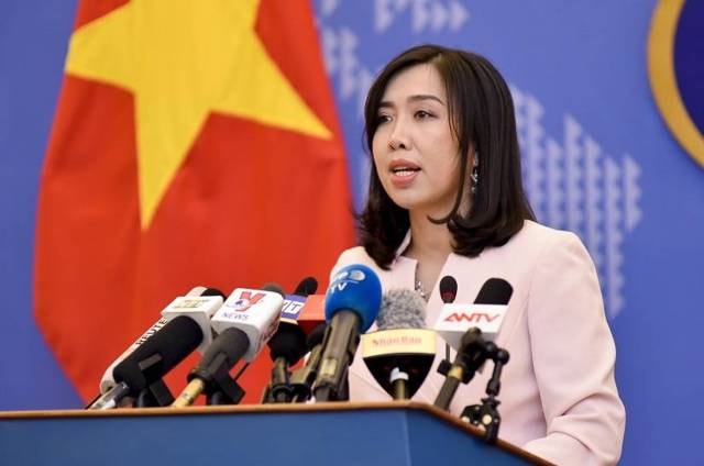 Người Phát ngôn Bộ Ngoại giao Lê Thị Thu Hằng. Ảnh: TL