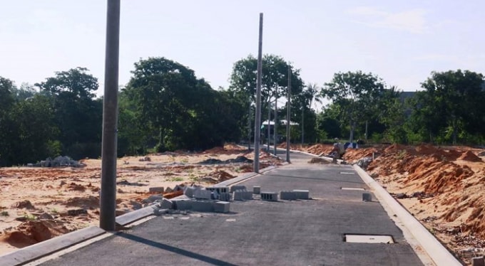Nhờ sự tiếp tay của UBND TP.Phan Thiết và Sở TNMT tỉnh Bình Thuận nhiều diện tích đất nông nghiệp trên địa bàn TP.Phan Thiết đã hình thành nên những khu phân lô trái phép - Ảnh:TL