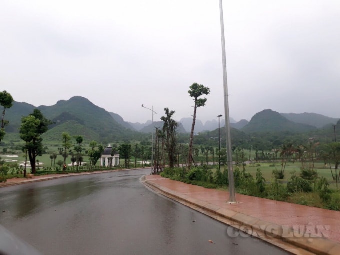 Sân golf Kim Bảng xây dựng không phép đặt ra câu hỏi lớn cho nhà chức trách tỉnh Hà Nam về việc quản lý, giám sát và xử lý vi phạm liên quan đến xây dựng. Ảnh: Thu Hằng