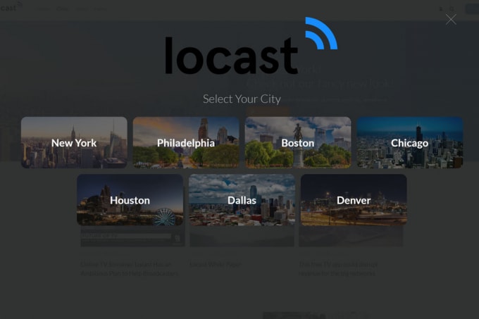 Locast- dịch vụ xem truyền hình miễn phí. Ảnh: AVS Forum