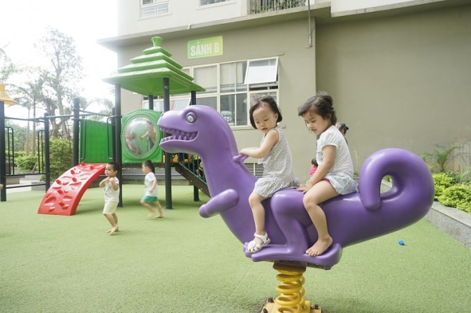 Mỗi tháng chị Nhung chỉ phải chi 1 triệu đồng cho tiền thuê nhà căn hộ EcoHome 2, nhưng được hưởng đầy đủ tiện ích cũng như an ninh, an toàn trong chung cư