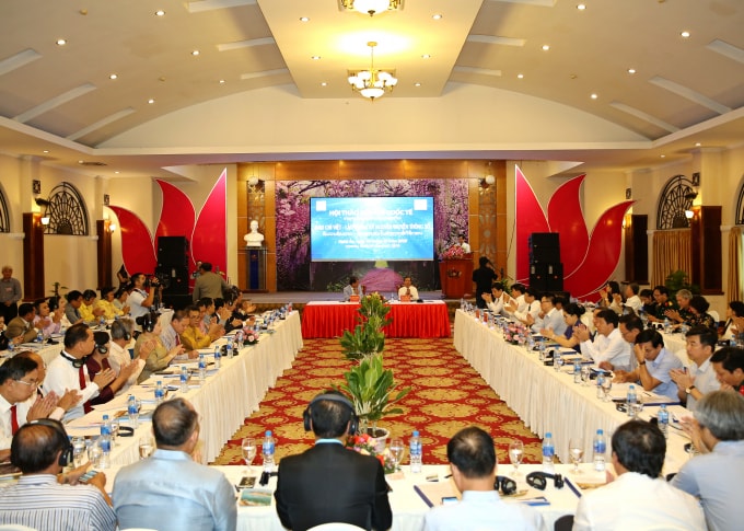 Quang cảnh Hội thảo quốc tế.