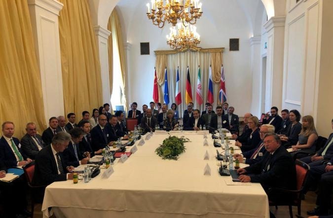Toàn cảnh phiên họp ở Vienna, Áo. Ảnh: Reuters