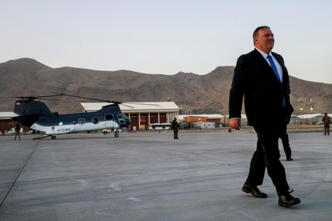 Ngoại trưởng Mỹ Mike Pompeo. Ảnh: Reuters