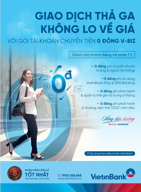 Poster gói sản phẩm Vbiz.