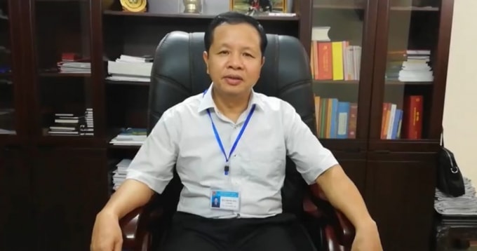 Ông Bùi Trọng Đắc – Giám đốc Sở GD&ĐT tỉnh Hòa Bình.