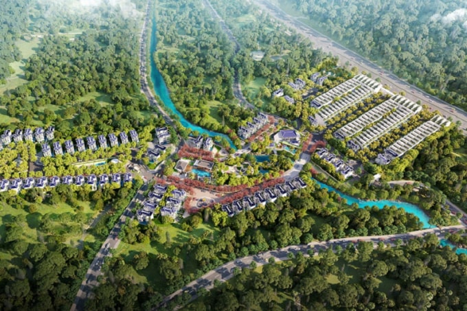 Phối cảnh tổng thể dự án