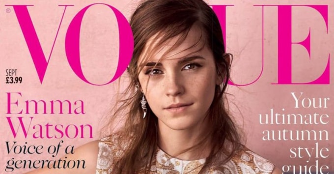 Bìa tạp chí Vogue. Nguồn: Vogue