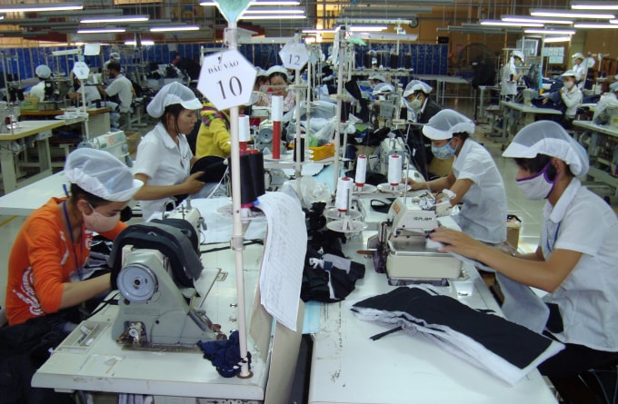 Yêu cầu cao về quy tắc xuất xứ trong EVFTA đang được coi là động lực cũng như thách thức đối với ngành dệt may của Việt Nam. (Ảnh minh họa)