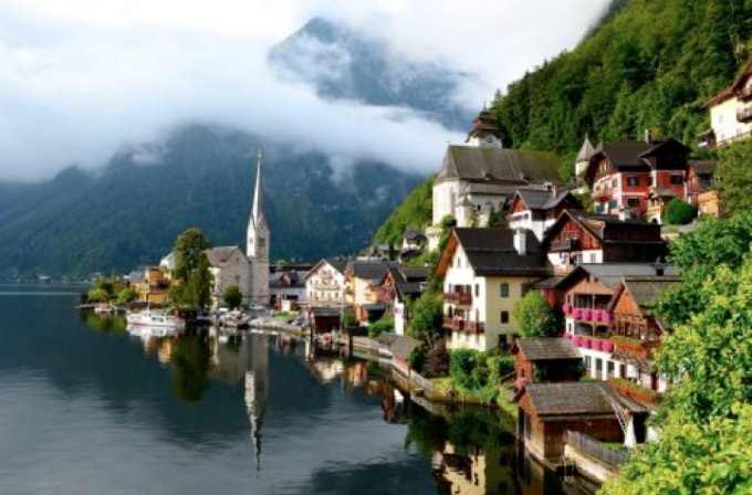 Hallstatt là điểm đến không thể bỏ qua tại Áo.