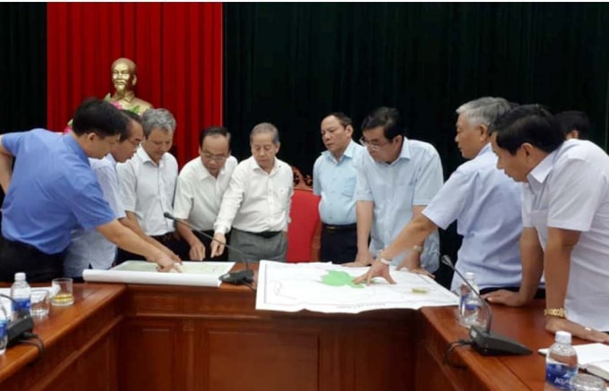 Lãnh đạo tỉnh Thừa Thiên Huế và tỉnh Quảng Trị trao đổi các nội dung liên quan đến địa giới hành chính.