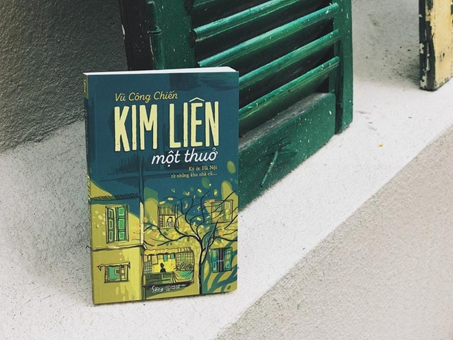 Cuốn sách “Kim Liên một thuở” của Vũ Công Chiến. Ảnh: zing.vn