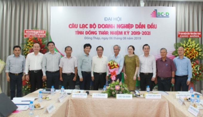 Bí thư Lê Minh Hoan chụp ảnh cùng Ban chủ nhiệm LBCD nhiệm kỳ 2019 - 2021.