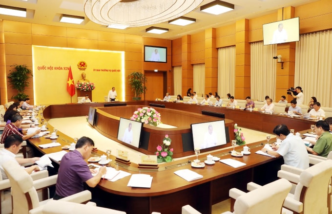Quang cảnh buổi làm việc. Ảnh: VGP