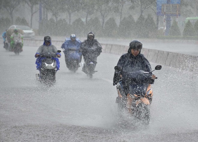 Các tỉnh Tây Nguyên và Nam Bộ tiếp tục có mưa vừa, mưa to và rải rác có dông. (Ảnh minh họa)