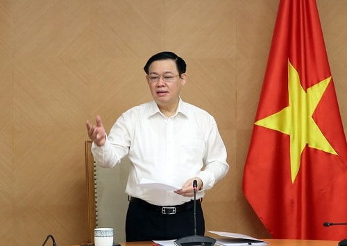Phó Thủ tướng Vương Đình Huệ đã chủ trì cuộc họp. Ảnh: VGP