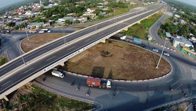 Tính đến nay, liên danh các chủ đầu tư dự án đã góp vốn và huy động vào dự án là 2.500 tỷ đồng cho Dự án đường cao tốc Trung Lương - Mỹ Thuận (Ảnh TL)