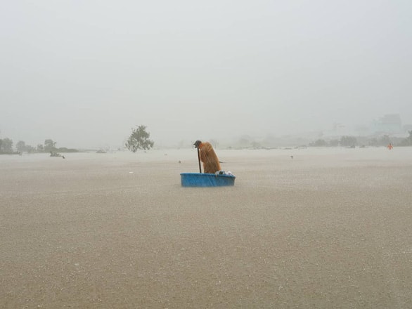Phú Quốc chìm trong biển nước. (Ảnh: Duy Khánh)