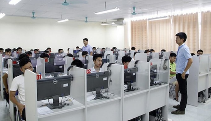 Dự kiến: Sẽ tổ chức thi THPT quốc gia trên máy tính từ năm 2021. Ảnh minh họa