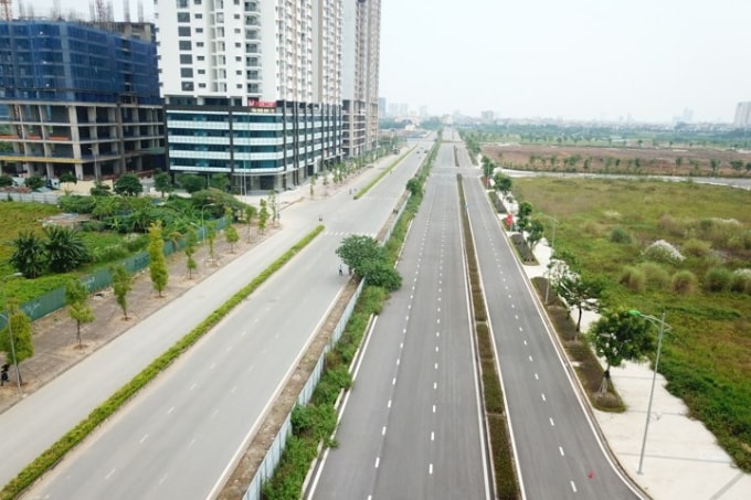 Sở GTVT Hà Nội tiếp nhận bàn giao quản lý 27 tuyến đường giao thông tại KĐT Ngoại giao đoàn (Ảnh: TL)