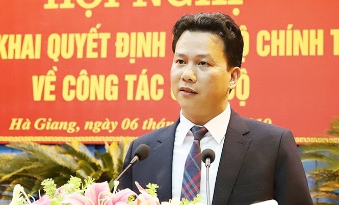 Ông Đặng Quốc Khánh, Bí thư Tỉnh ủy Hà Giang