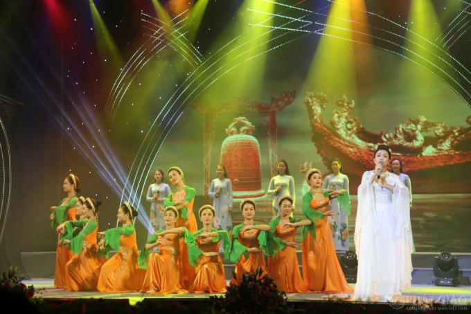 Chương trình là bản hùng ca hòa quyện tinh thần Phật giáo, tri ân các Anh hùng Liệt sỹ và cha mẹ giữa mùa Vu Lan. Nguồn: GHPGVN