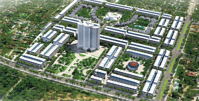Phối cảnh tổng thể Khu đô thị FLC Legacy Kon Tum.