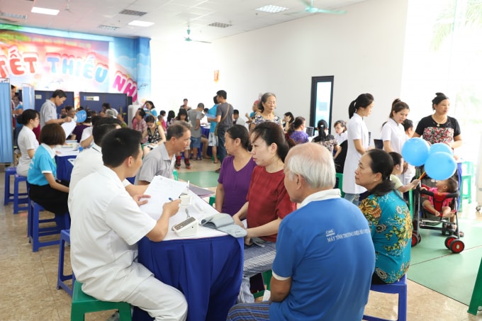 Đợt 1 của chiến dịch “Phương Đông vì sức khỏe cộng đồng” đã thăm khám miễn phí cho khoảng 2 nghìn người dân.