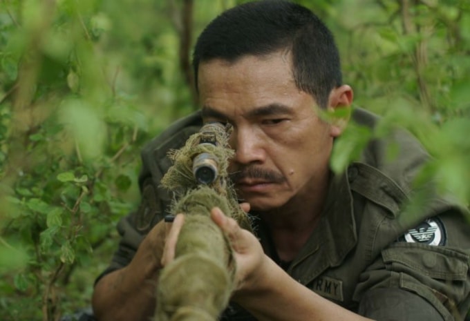 Trung Anh trong vai Lương Bổng trong phim 
