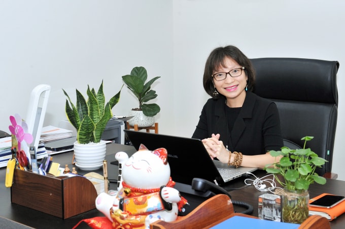 Bà Trần Hoài Anh – Chủ tịch HĐQT Công ty Cổ phần Khách sạn và Nghỉ dưỡng IWG.
