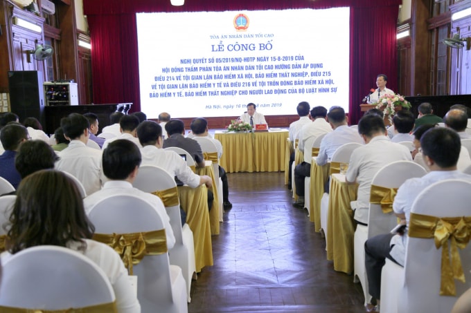 Quang cảnh Lễ công bố Nghị quyết 05. Ảnh: Minh Đức