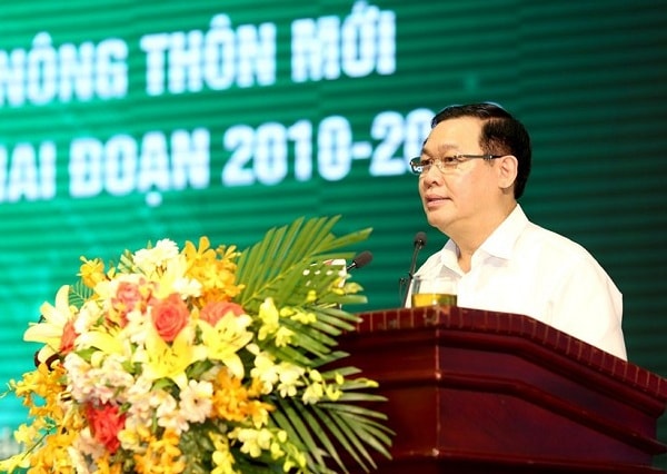 Phó Thủ tướng Vương Đình Huệ phát biểu tại Hội nghị. Ảnh: VGP
