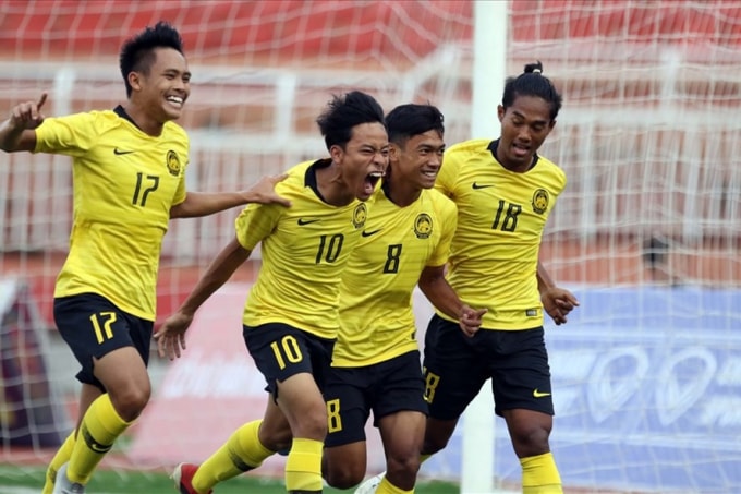 Bóng đá trẻ Malaysia cho thấy sự tiến bộ vượt bậc ở giải đấu U18 Đông Nam Á. Ảnh: AFC