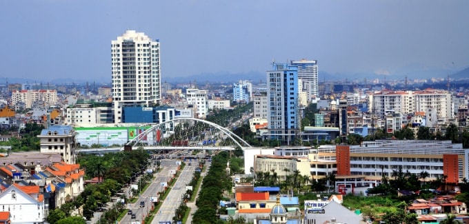 Một góc đô thị Hải Phòng