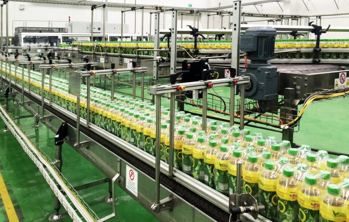 Dây chuyền công nghệ Aseptic giúp sản phẩm giữ nguyên hàm lượng EGCG có trong lá trà xanh