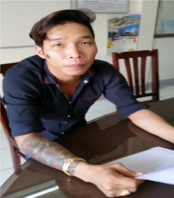 Đối tượng Trần Văn Hải. Ảnh:T/L