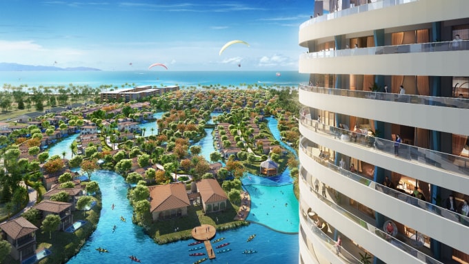 NovaBeach Cam Ranh Resort & Villas giới thiệu chương trình đầu tư Căn hộ du lịch khoản đầu tư ban đầu chỉ 350 triệu đồng Website: novabeachcamranh.com.vn, Hotline: 0903 694 888