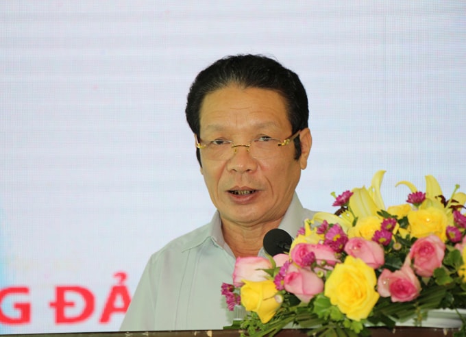 Thứ trưởng Bộ TT&TT Hoàng Vĩnh Bảo phát biểu tại hội nghị. Ảnh: vietnamnet.vn