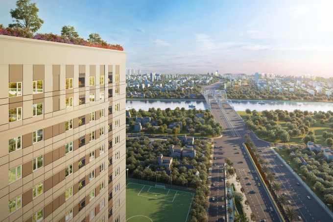 Chỉ từ 1,5 tỷ đồng, bạn đã có thể sở hữu căn hộ view sông 3 phòng ngủ tại Eurowindow River Park