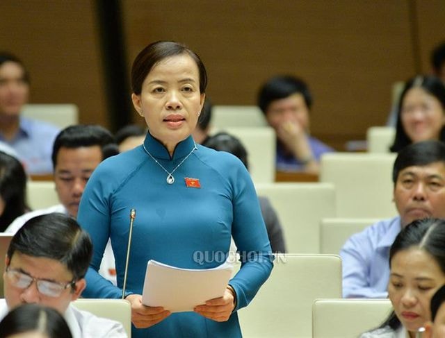Đại biểu Quốc hội Nguyễn Thị Kim Thuý. (Ảnh: Quochoi.vn)