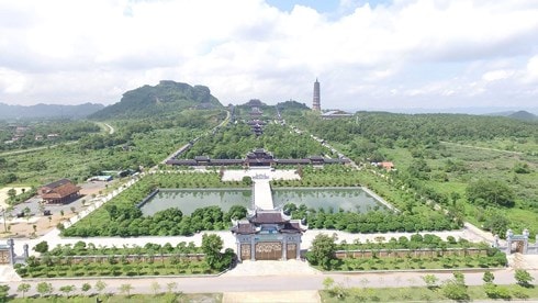 Chùa Bái Đính tại tỉnh Ninh Bình. Nguồn: Infonet.vn