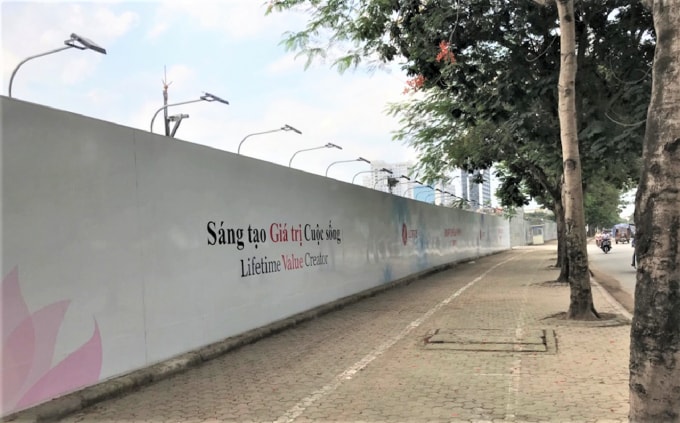 Sau khi nhà thầu Công ty Lotte E&C vào khởi công.